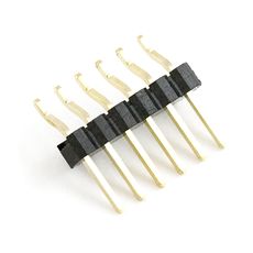 【PRT-09015】表面実装オスヘッダ(6ピン 2.54mmピッチ 直角)