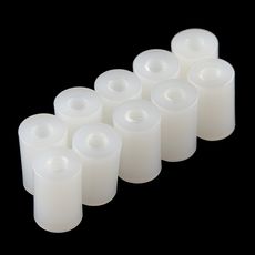 【PRT-10461】スタンドオフ(プラスチック、#4-40、3/8インチ、10個入り)