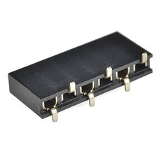 【PRT-11544】Header - 6-pin Female(SMD、 0.1inch )