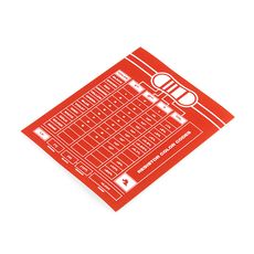 【SWG-10108】SparkFun Resistor Chart Sticker