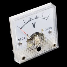 【TOL-10285】Analog Panel Meter - 0 to 5 VDC