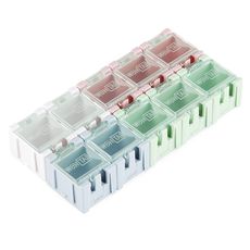 【TOL-11527】モジュラープラスチック収納ボックス(小、10個入り)