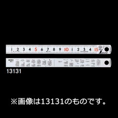 ピックアップシルバー15cm cm表示赤字入JIS 13131 シンワ測定製｜電子