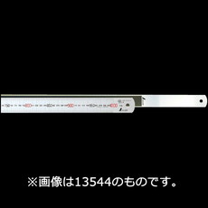 【13528】磁石付直尺 シルバー 30cm 赤数字入 JIS