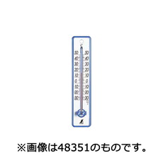 温度計 プラスチック製 20cm ブルー 48351 シンワ測定製｜電子部品