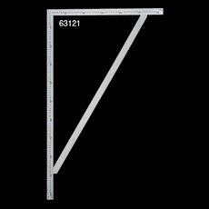 【63121】曲尺筋交 ステン 1m×60cm 表裏同目