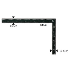 【64548】ラフタースコヤ 黒色 60×40cm白目盛