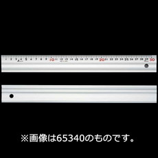 【65387】アルミ直尺 スーパーアル助 1m コルク板付