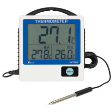 【73045】デジタル温度計G-1最高/最低 隔測式防水型