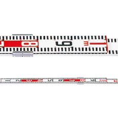 【76936】クロス標尺 アルミ製 1×1.1m巾60mm