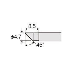 【HS-51C05】HS-51用ビット(C型)φ4.7