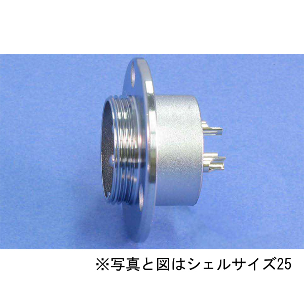 【NCS402R】【在庫処分セール】NCSレセプタクル(シェルΦ40・2極)B級品