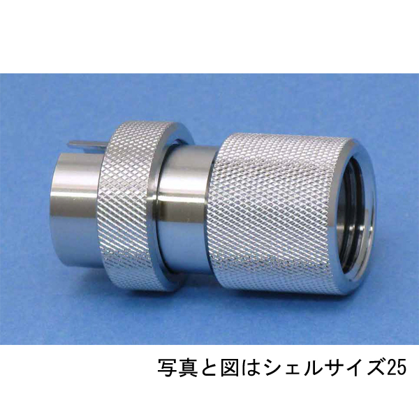 【NCS-306-GPM1/2】【在庫処分セール】NCS管用めねじ付きプラグ(シェルφ30・6極)