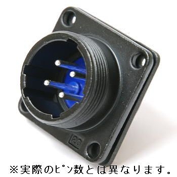 【NJW-2410-RM】NJWレセプタクル 防水型(シェルφ24・10極)