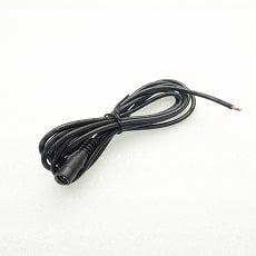 【GB-DCC-2.1J-1.8M】ケーブル付きDCジャック 2.1mm(1.8m 線径AWG22)