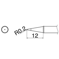 【T31-02BL】こて先 BL型 400℃ FX-1001用