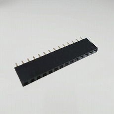 【GB-SPS-2514P】ピンソケット [14ピン×1列] 2.54mmピッチ 基板用