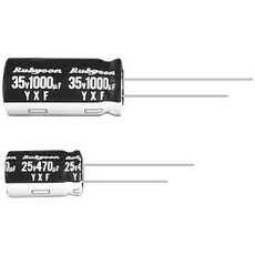 【50YXF4.7MEFC】小型アルミニウム電解コンデンサー 50V 4.7μF 105℃ 長寿命 低インピーダンス