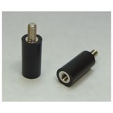 【AQ-10】プリント板用スペーサー金属樹脂型(M3用)10mm(100本入)