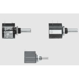 【M22E10-500ｵｰﾑ】ポテンショメータ 設定用 巻線型 500Ω 10回転