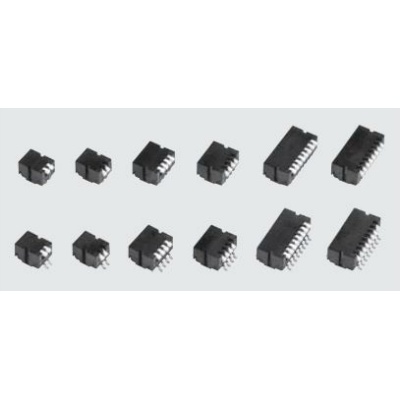 【CHP-020A】スライドスイッチ DIP型 1.27mmピッチ 2極 Upper J-リード