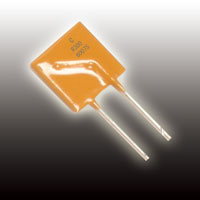 【PRCP-RX025/72-0】復帰型過電流保護素子 端子挿入タイプ ポリマPTCサーミスタ 最大電圧72V 保持電流0.25A トリップ電流0.50A