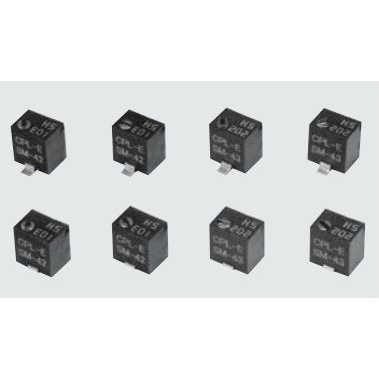 【SM-43TA 5K ohm(502)】トリマポテンショメータ 5回転 側面調整 J-リード 5KΩ 包装テーピング(リール)