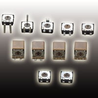 【ST-42ETG 10K ohm(103)】トリマポテンショメータ 1回転型 プラスロータ 側面調整 J-リード 10KΩ 包装テーピング(リール)