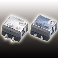 【ST-7ETB 200 ohm(201)】トリマポテンショメータ 3回転型 ガル・ウィング 200Ω テーピング(リール)