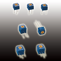 【CT-6EN 50 ohm(500)】トリマポテンショメータ 1回転型サーメットトリマ 50Ω 側面調整