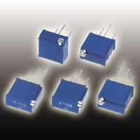 【CT-94EP 100 ohm(101)】トリマポテンショメータ 18回転型 側面調整 100Ω