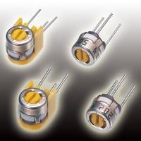 【RJ-4EWS 100 ohm(101)】トリマポテンショメータ 1回転型 側面調整 100Ω