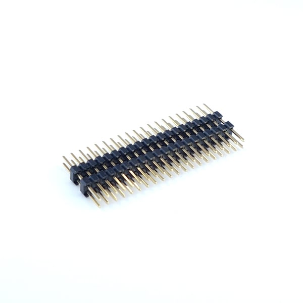 【2131-AA-S220-AA-GA】40ピン連結ピンヘッダー[20ピン×2列] 6mm/8mm/6mm 2.54mmピッチ