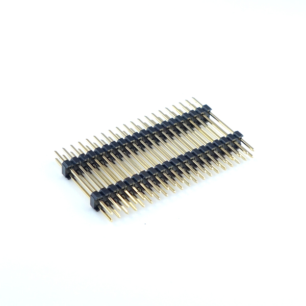 【2131-AA-S220-AD-GA】40ピン連結ピンヘッダー[20ピン×2列] 6mm/17mm/6mm 2.54mmピッチ