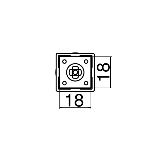【N51-17】ノズル BGA 17mm×17mm ホットエアー用
