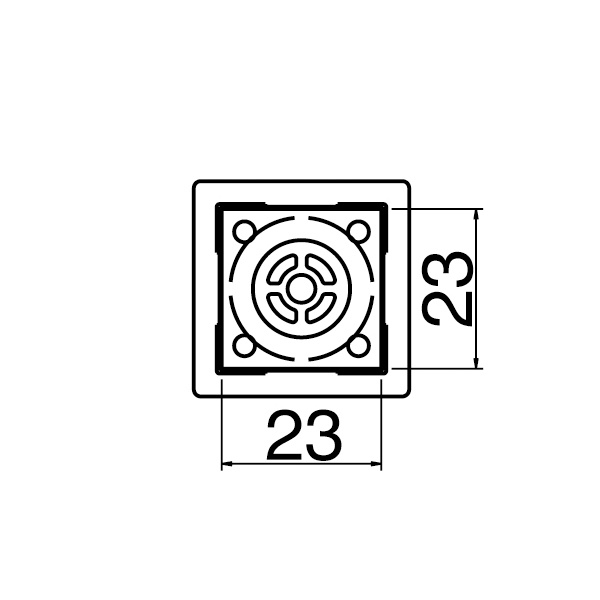 【N51-20】ノズル BGA 22mm×22mm ホットエアー用