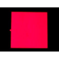 【104990047】EL Panel-Red 10cm x 10cm