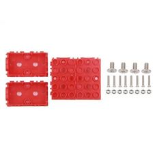 【110070024】Grove - Red Wrapper 1*2(4 PCS pack)