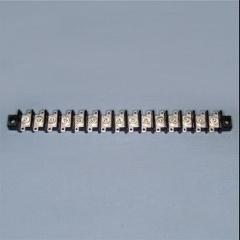 【ML-2015-15P】中継用ねじ式端子台 M3平小ねじ 11mmピッチ 1列 6A 250V 15極 はんだ付けラグ付き