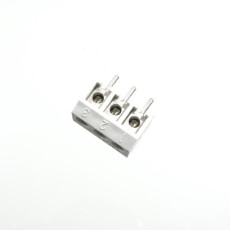 【ML-35-A-3P】基板用ねじ式端子台 M2.6(イモネジ)5.08mmピッチ 6A 125V 3極 ターミナルブロック(ライトアングル)