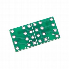 【MOPAMP-DIPS-DIPD】DIPシングルオペアンプ→DIPデュアルアペアンプ変換基板