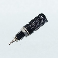 【TM505ｸﾛ】ターミナル 黒 8.5φ穴 パネル用 絶縁型