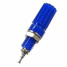 【TM505ｱｵ】ターミナル 青 8.5φ穴 パネル用 絶縁型