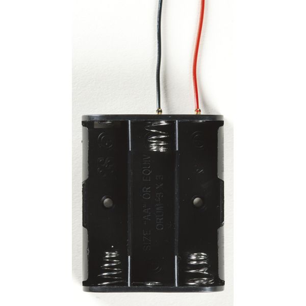 【SN3-3】電池ケース(単3×3本、SN型、リード線付き)
