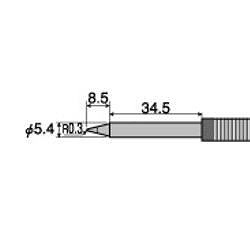 【HS-51B03】HS-51用ビット(B型)R0.3