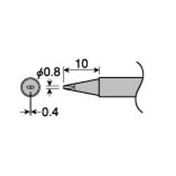 【HS-51D01】HS-51用ビット(D型)φ0.8