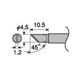 【HS-51K02】HS-51用ビット(K型))φ4.5