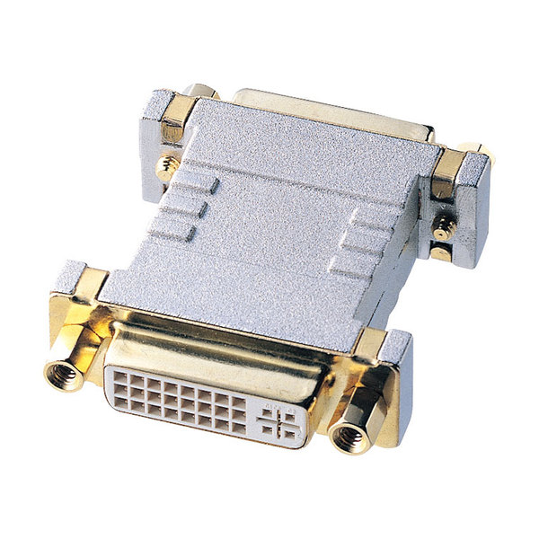 【AD-DV07K】DVIアダプター DVI-I 29pin メス - DVI-I 29pin メス