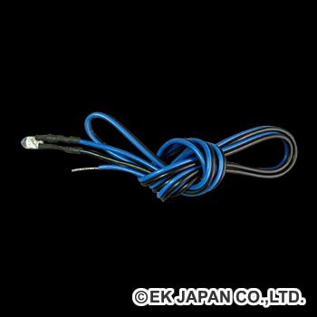 【LK-3BL-C50】コード付高輝度LED(青色・3mm)