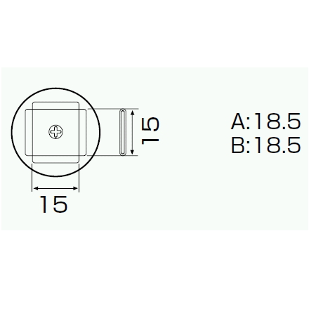 【A1135B】ノズル PLCC 17.5×17.5用(44ピン)
